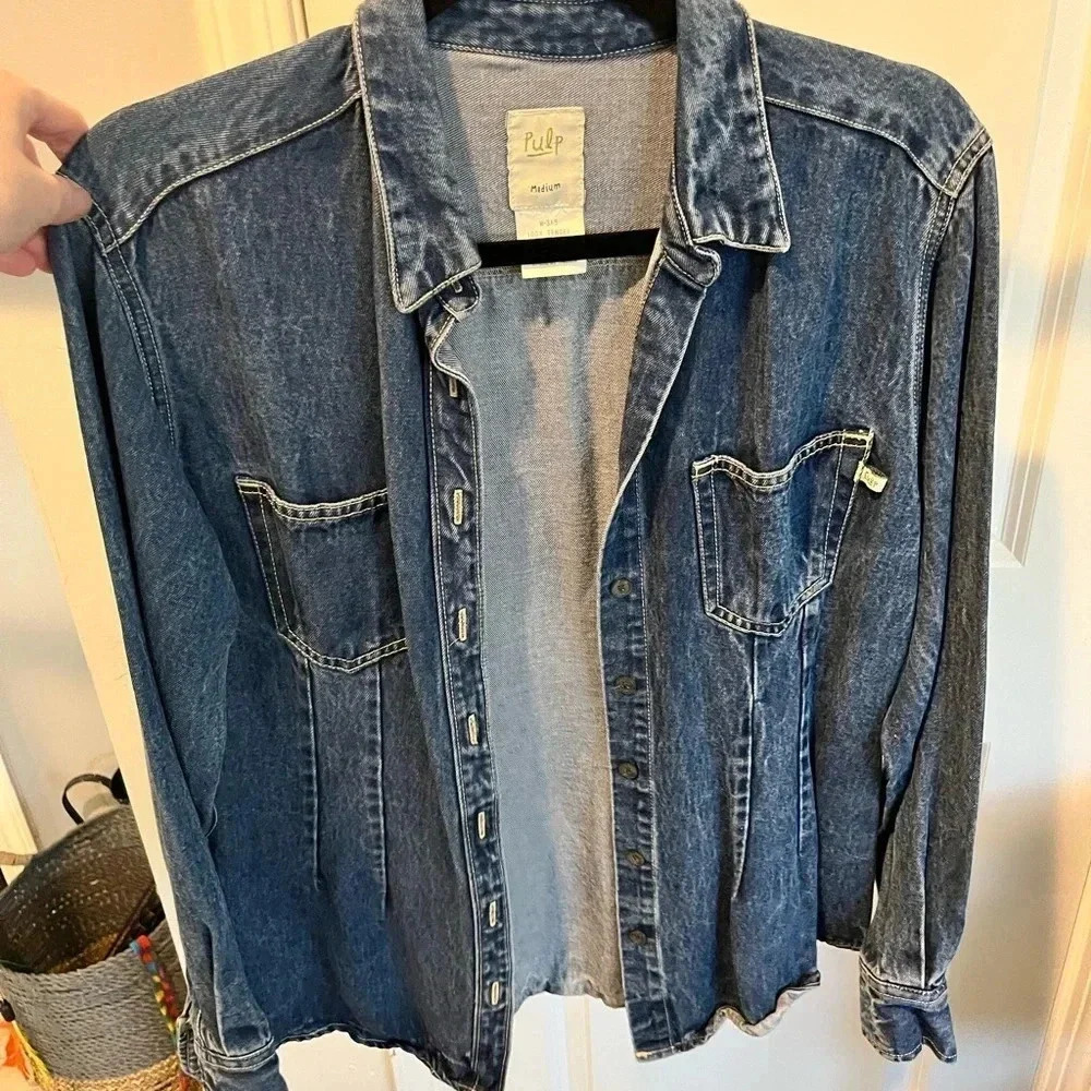 ~Pulp~ Denim Shirt - Medium - Picture 5 of 7